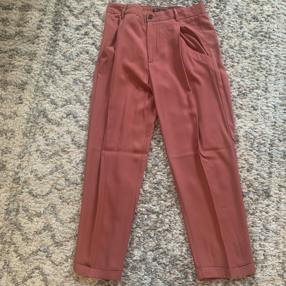 Trafaluc by Zara size 27 cropped dusty rose pants
